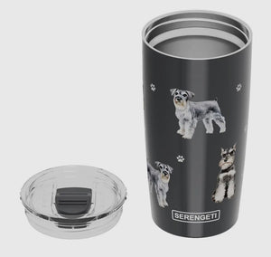 SCHNAUZER Dog Serengeti Stainless Steel Ultimate 20 Oz. Hot & Cold Tumbler