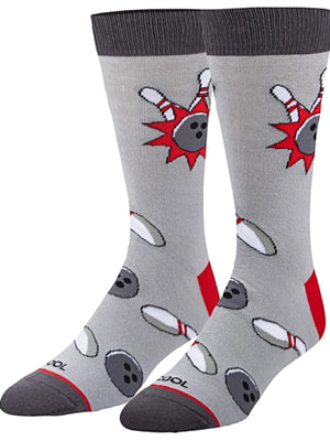 COOL SOCKS Brand Men’s BOWLING Socks - Novelty Socks for Less