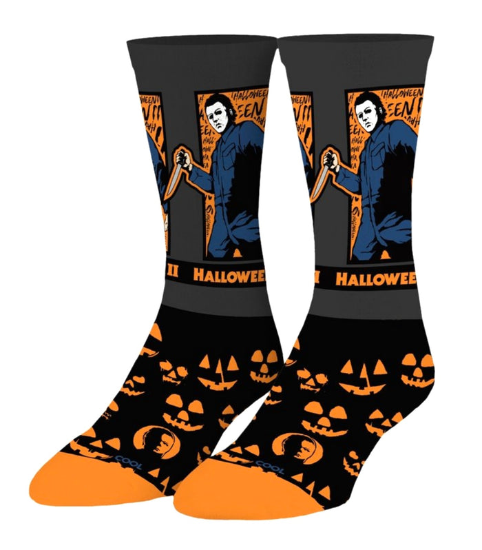 HALLOWEEN II Unisex MICHAEL MYERS Socks COOL SOCKS Brand
