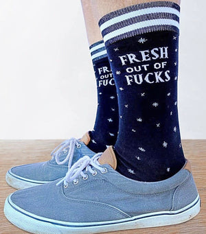 GROOVY THINGS CO. Men’s FRESH OUT OF FUCKS Socks