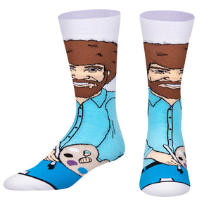 BOB ROSS Men’s 360 Socks ODD SOX Brand - Novelty Socks And Slippers