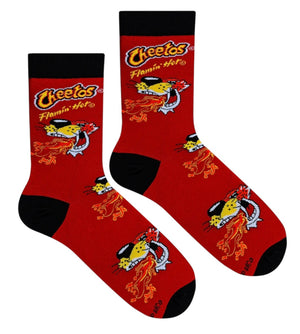 CHEETOS FLAMIN’ HOT Unisex Socks With CHESTER CHEETAH Cool Socks Brand