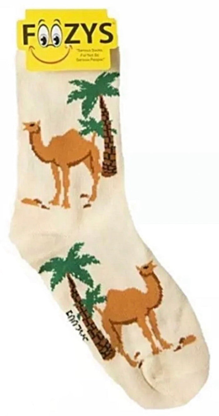 FOOZYS Brand Ladies CAMEL Socks ‘HUMP DAY’