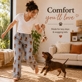 DACHSHUND Dog Adult Unisex PAJAMA BOTTOMS COMFIES Brand By E&S PETS (CHOOSE SIZE)