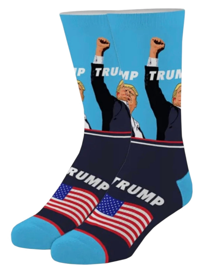 President TRUMP FIGHT Unisex Socks COOL SOCKS Brand