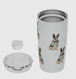 AUSTRALIAN CATTLE Dog Serengeti Stainless Steel Ultimate 20 Oz. Hot & Cold Tumbler