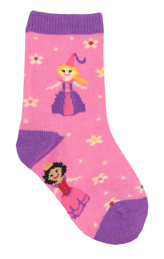 SOCKSMITH Minis Brand Infant Girl ‘GIRLS RULE’ Socks Age 6-12 Months