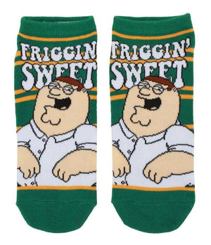 FAMILY GUY TV Show Ladies 5 Pair Of Ankle Socks ‘FRIGGIN’ SWEET’ BIOWORLD Brand