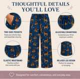 GERMAN SHEPHERD Dog Adult Unisex PAJAMA BOTTOMS COMFIES Brand By E&S PETS (CHOOSE SIZE)
