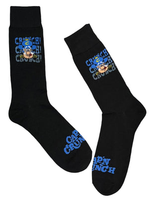 CAP’N CRUNCH CEREAL Men’s Socks ‘CRUNCH CRUNCH CRUNCH’