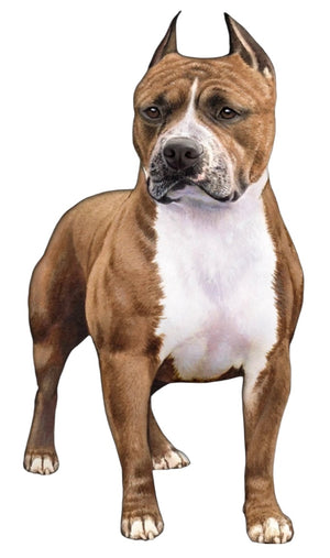 PIT BULL Dog Vinyl Sticker By E&S Pets (CHOOSE STYLE)