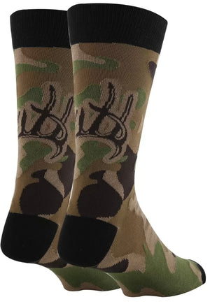 OOOH YEAH Brand Men’s DEER HUNTING Socks ‘SHOW ME YOUR RACK’ - Novelty Socks And Slippers