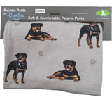 ROTTWEILER Dog Adult Unisex PAJAMA BOTTOMS COMFIES Brand By E&S PETS (CHOOSE SIZE)