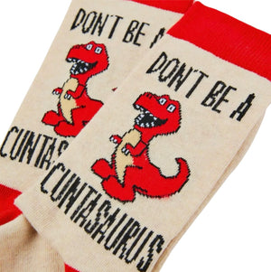 URBAN ECCENTRIC Unisex DON’T BE A CUNTASAURUS Socks