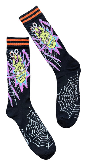 RICK & MORTY Men’s HALLOWEEN Socks RICK AS A SPIDER - Novelty Socks And Slippers