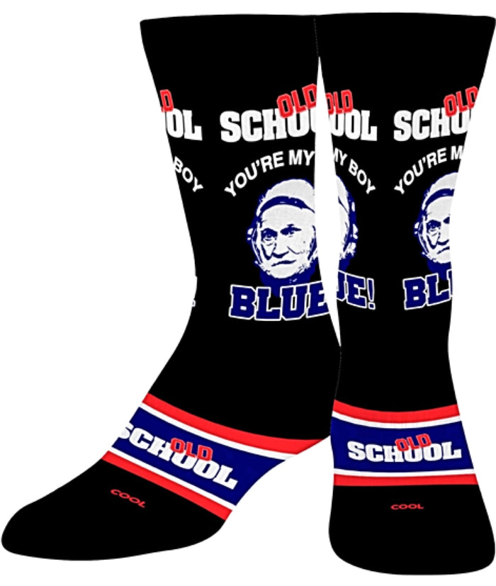 OLD SCHOOL Movie Unisex Socks ‘YOU’RE MY BOY BLUE!’ COOL SOCKS Brand