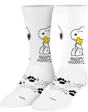 PEANUTS Unisex SNOOPY & WOODSTOCK Socks (CHOOSE SIZE) COOL SOCKS Brand