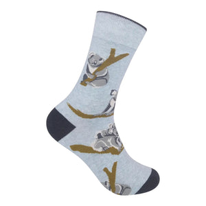 KOALA BEAR Adult Unisex Socks FUNATIC Brand Koala Bears All Over - Novelty Socks And Slippers