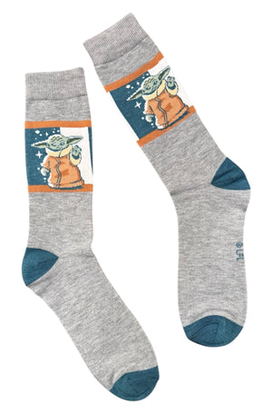 Star Wars The MANDALORIAN Men’s Socks BABY YODA - Novelty Socks And Slippers
