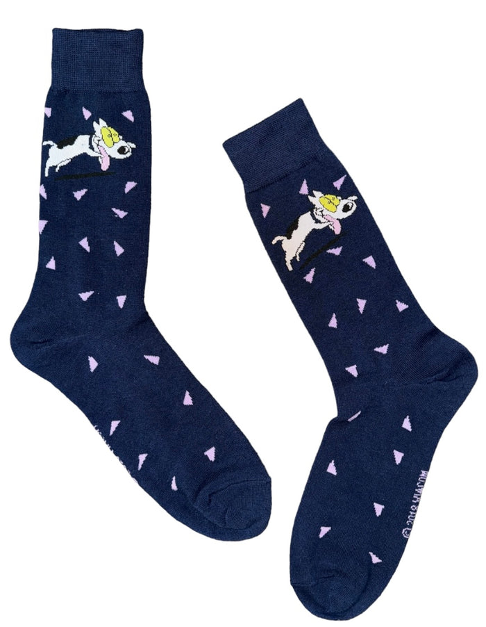 NICKELODEON ROCKO’S MODERN LIFE Men’s Socks SPUNKY THE DOG