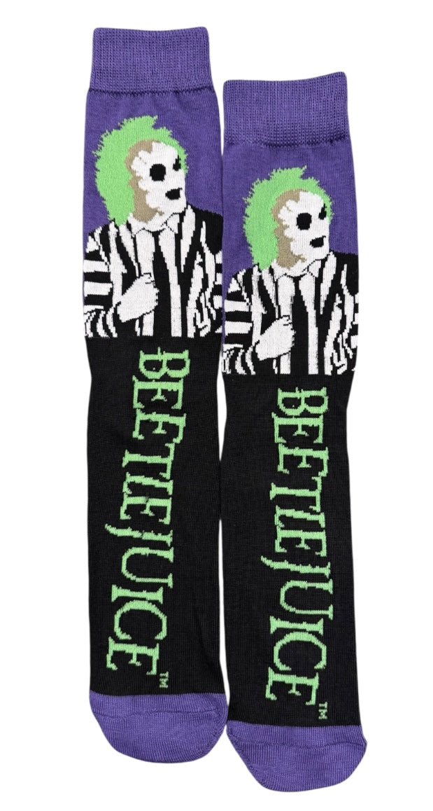 BEETLEJUICE Movie Men’s Halloween Socks