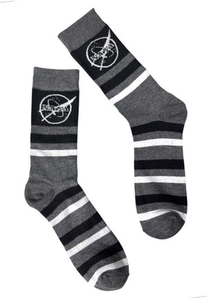 NASA Men’s Crew Socks - Novelty Socks And Slippers