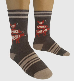 FUNATIC Brand Unisex ‘LET’S SMOKE SOME SHIT’ Socks