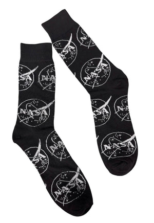 NASA Men’s Socks BIOWORLD Brand ALDRIN FAMILY FOUNDATION - Novelty Socks And Slippers