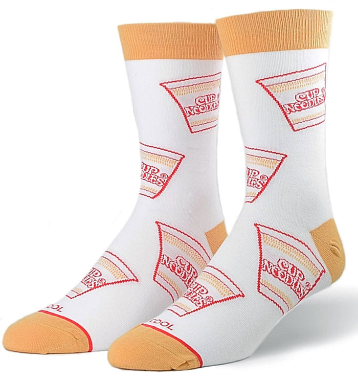 COOL SOCKS Brand Men’s CUP OF NOODLES Socks RAMEN NOODLES