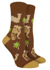 GOOD LUCK SOCK Brand Ladies CAMEL Socks ‘HUMP DAY’ - Novelty Socks And Slippers