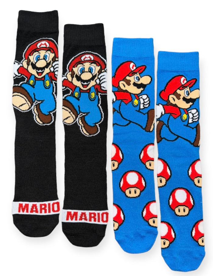 SUPER MARIO Men’s 2 Pair of Socks With TOAD