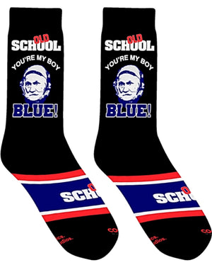OLD SCHOOL Movie Unisex Socks ‘YOU’RE MY BOY BLUE!’ COOL SOCKS Brand - Novelty Socks for Less
