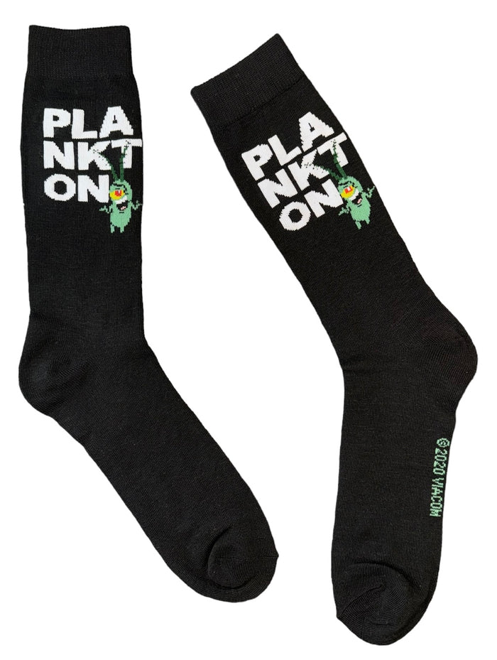 SPONGEBOB SQUAREPANTS Men’s PLANKTON Socks