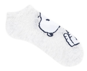 PEANUTS Ladies 3 Pair Of Snoopy & Woodstock No Show Socks - Novelty Socks And Slippers