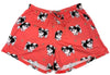 COMFIES LOUNGE PJ SHORTS Ladies BLACK & WHITE SHIH TZU By E&S PETS - Novelty Socks And Slippers