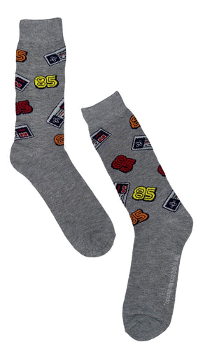 NINTENDO NES Men's Socks ‘85 With GAME CONTROLLERS