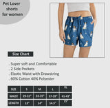 COMFIES LOUNGE PJ SHORTS Ladies JACK RUSSELL Dog By E&S PETS - Novelty Socks And Slippers