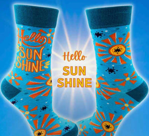 FABDAZ Brand Ladies HELLO SUNSHINE Socks