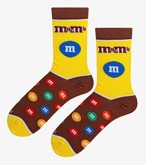M&M’S Candy Unisex Socks COOL SOCKS Brand (CHOOSE SIZE)