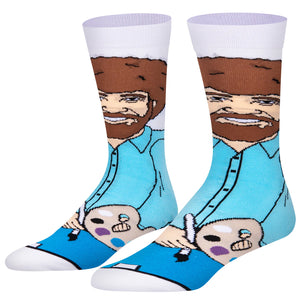 BOB ROSS Men’s 360 Socks ODD SOX Brand - Novelty Socks And Slippers