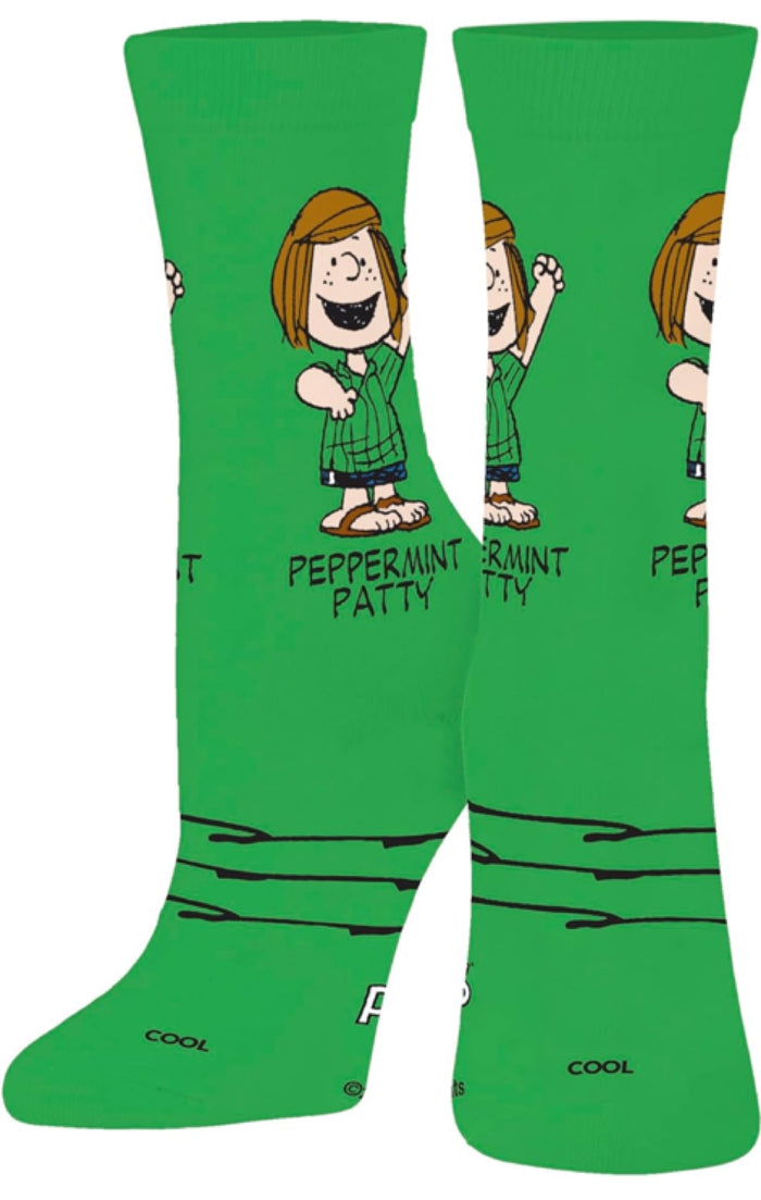 PEANUTS Unisex PEPPERMINT PATTY Socks COOL SOCKS Brand