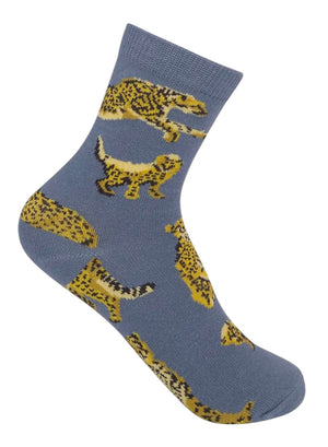 CHEETAH Unisex Kids Socks FUNATIC Brand - Novelty Socks And Slippers