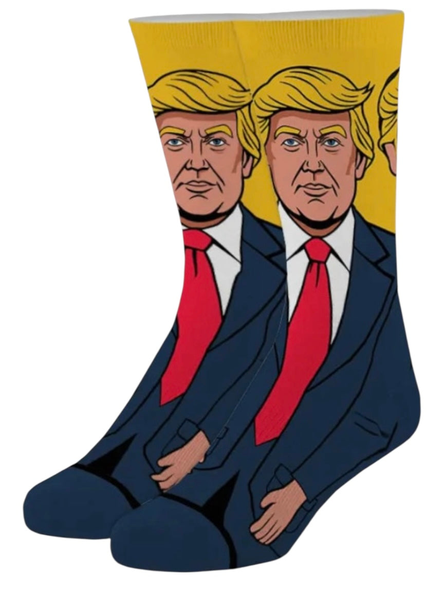 President Trump 360 Unisex Socks COOL SOCKS Brand - Novelty Socks And Slippers