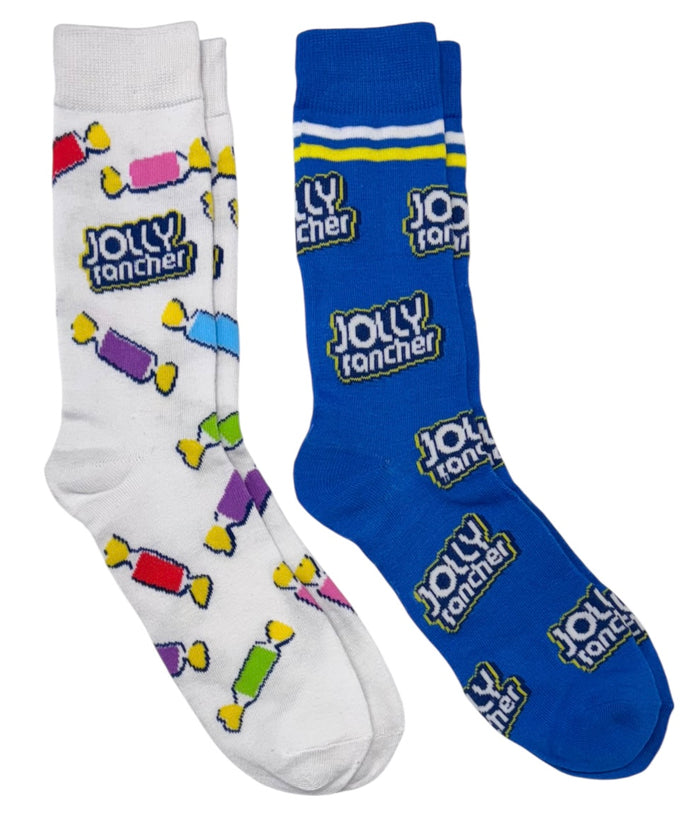 JOLLY RANCHER CANDY Unisex 2 Pair Of Socks ODD SOX Brand