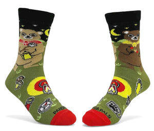 CAMPING BEARS Unisex Kids Socks Sock Panda Brand Kids Age 3-5 - Novelty Socks And Slippers