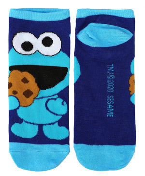 SESAME STREET Ladies 5 Pair ANKLE Socks BIOWORLD BRAND ELMO, BIG BIRD, GROVER