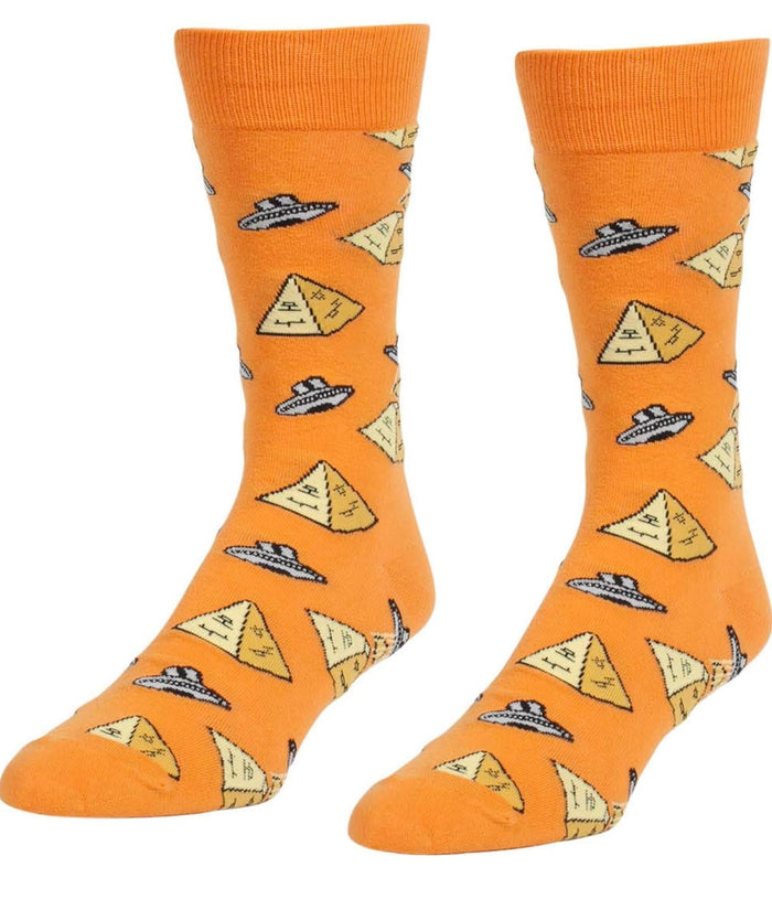 HEADLINE Brand Men’s ALIENS & PYRAMIDS Socks
