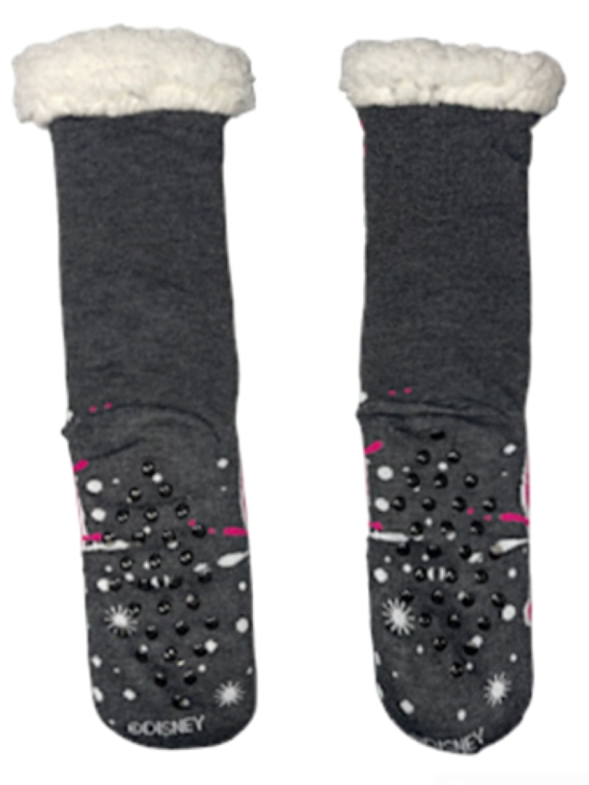 Sherpa Slippers Socks with Gripper