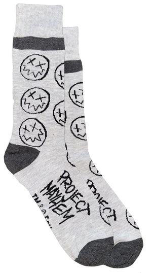 FIGHT CLUB Movie Men’s Socks ‘PROJECT MAYHEM’ - Novelty Socks And Slippers