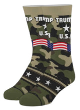 President Trump Camo Unisex Socks USA Cool Socks Brand - Novelty Socks And Slippers